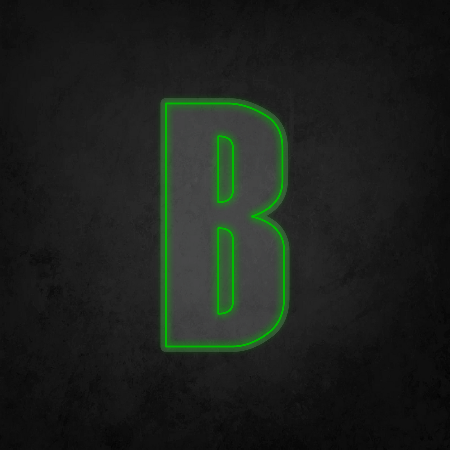 LED Neon Sign - Alphabet - B - XL Size