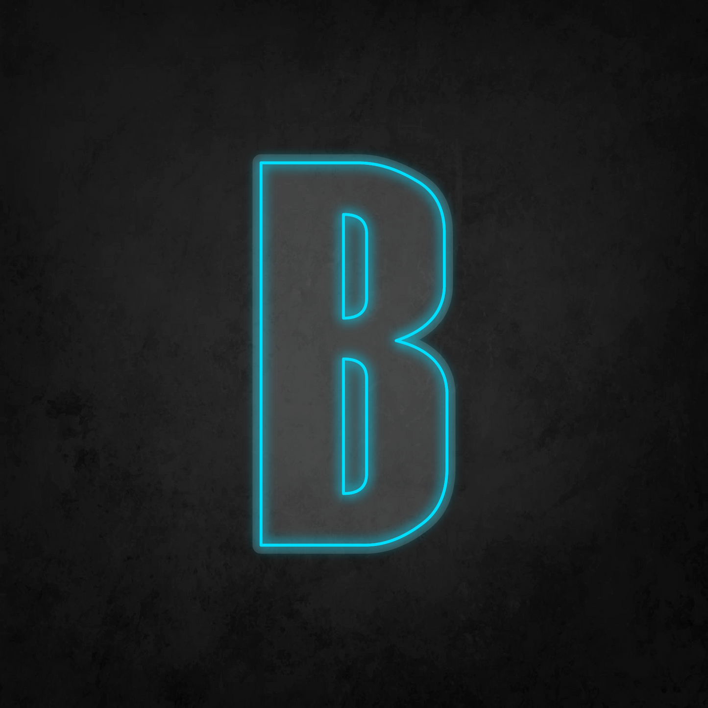 LED Neon Sign - Alphabet - B - XL Size