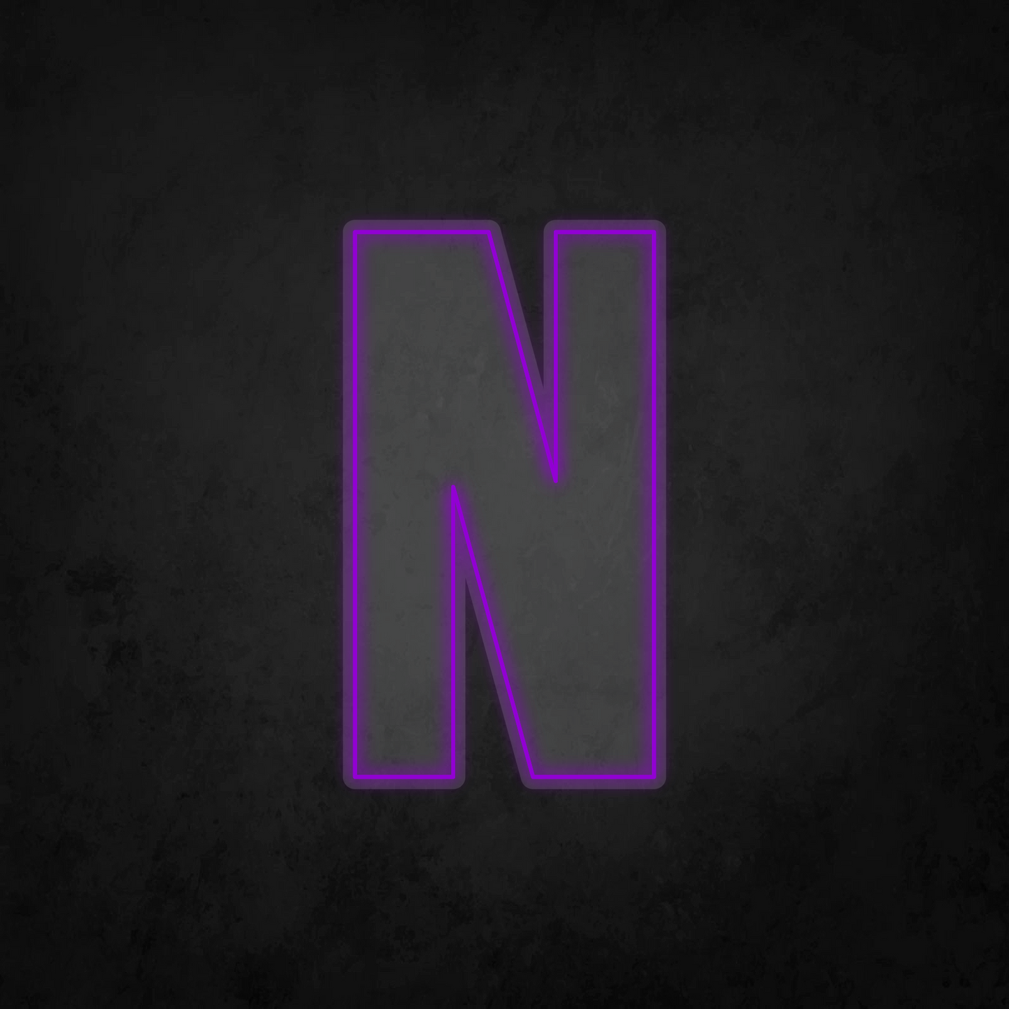 LED Neon Sign - Alphabet - N - XL Size