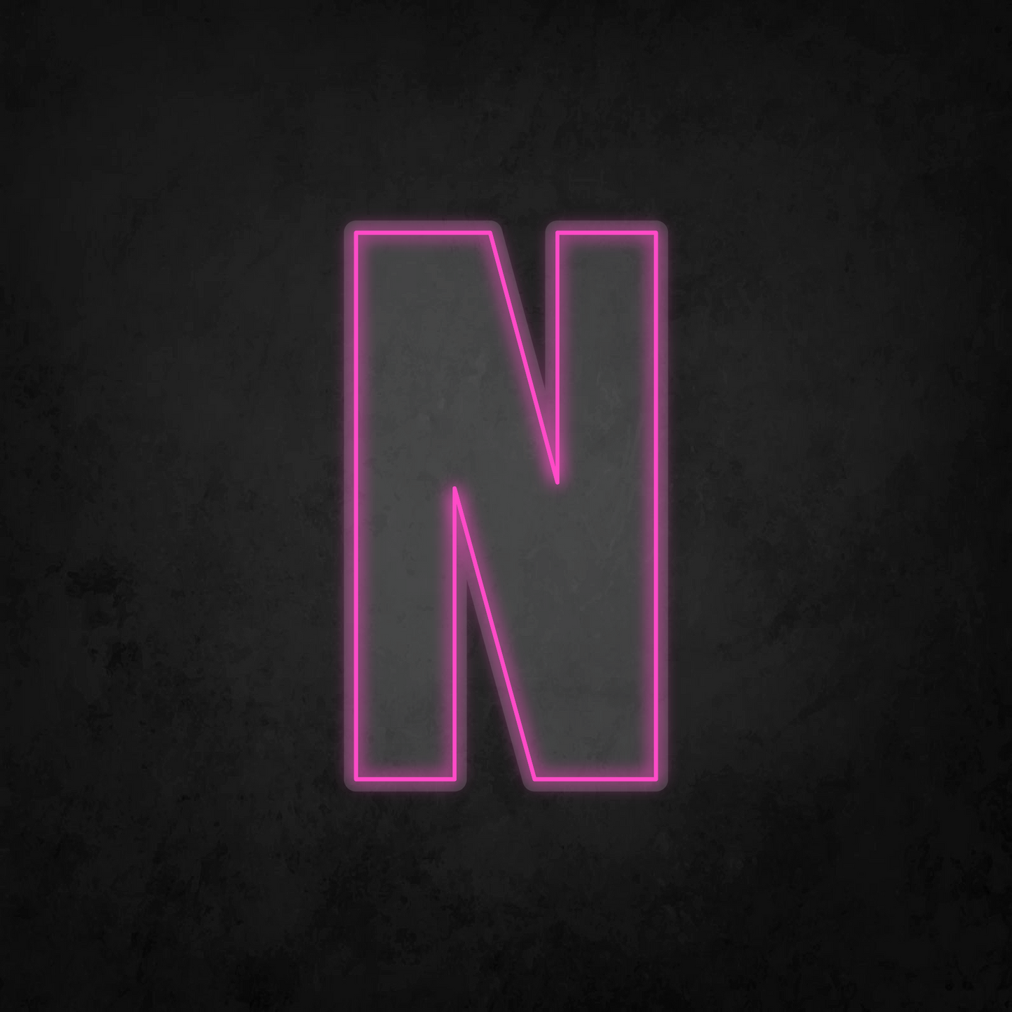 LED Neon Sign - Alphabet - N - XL Size