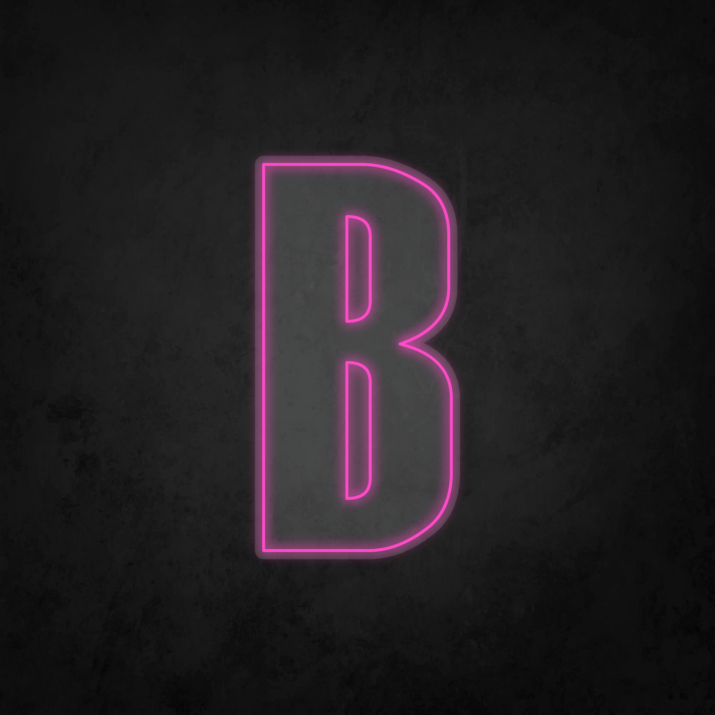 LED Neon Sign - Alphabet - B - XL Size