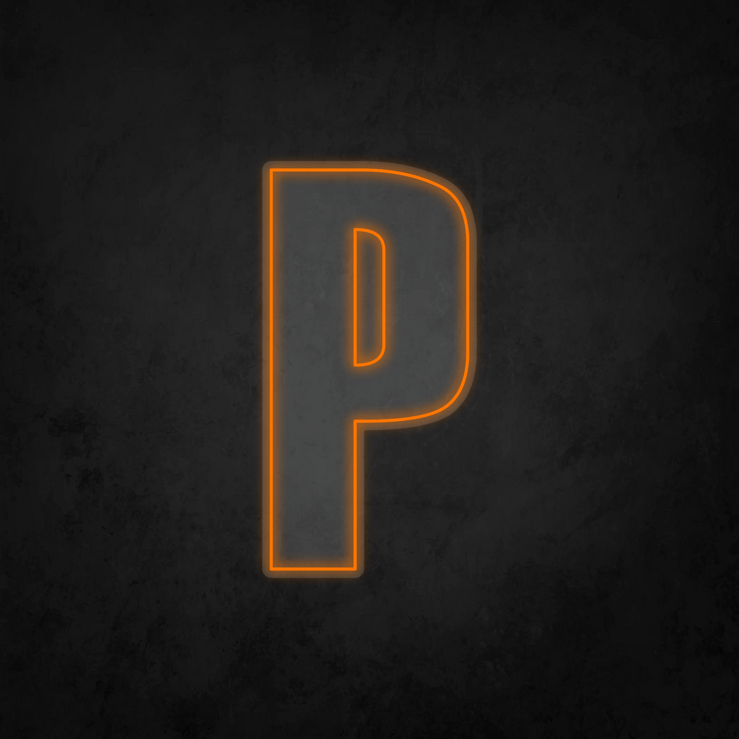 LED Neon Sign - Alphabet - P - XL Size
