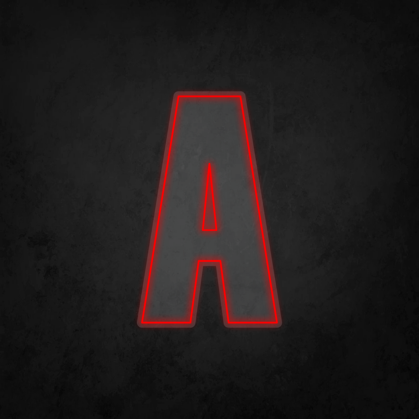 LED Neon Sign - Alphabet - A - XL Size