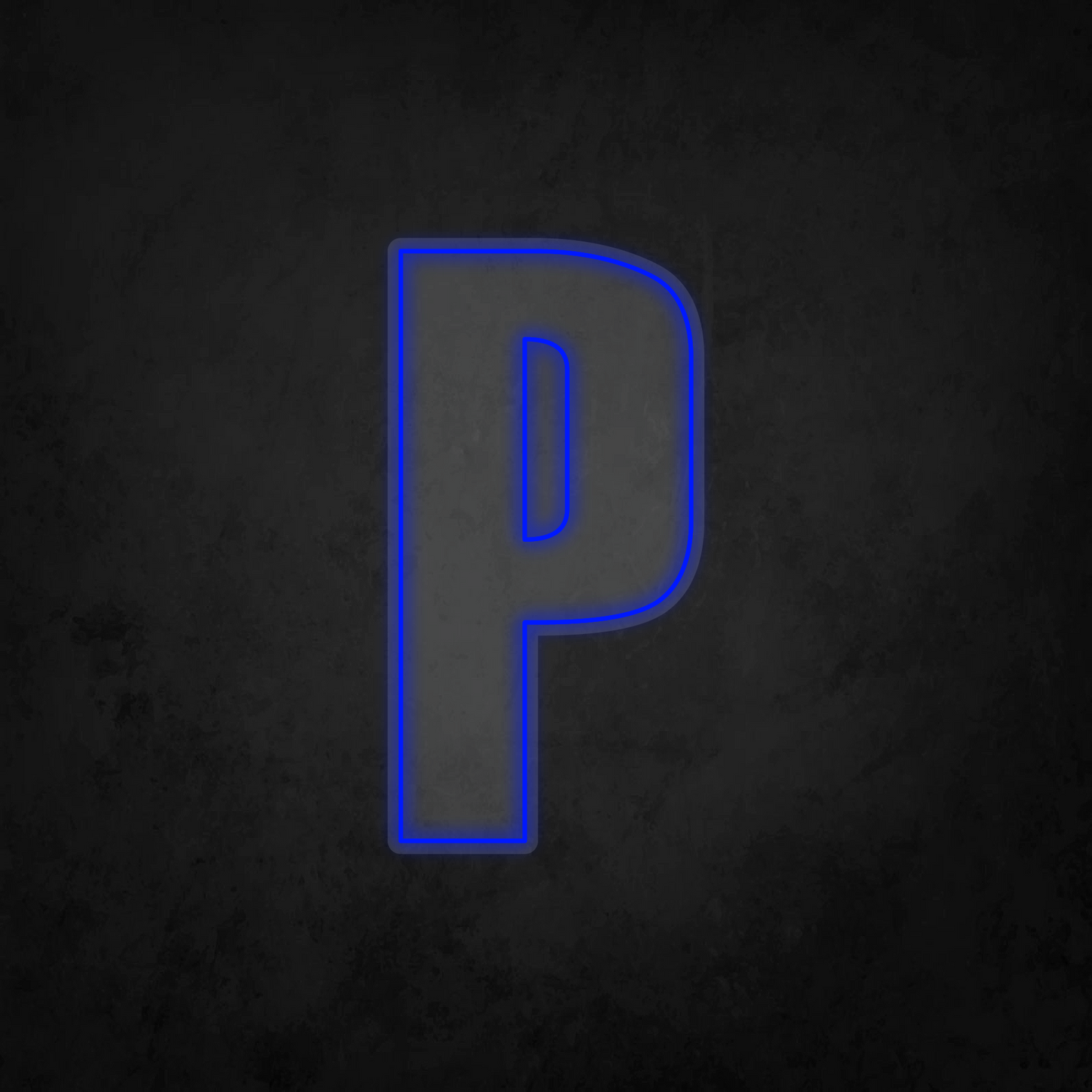 LED Neon Sign - Alphabet - P - XL Size