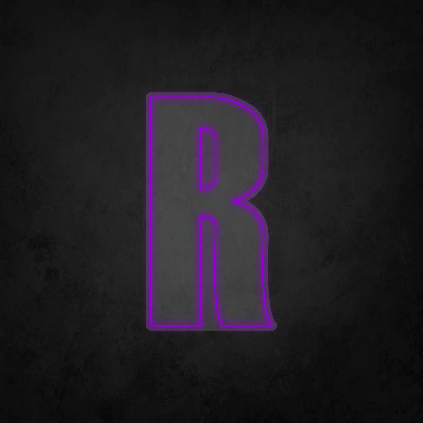 LED Neon Sign - Alphabet - R - XL Size