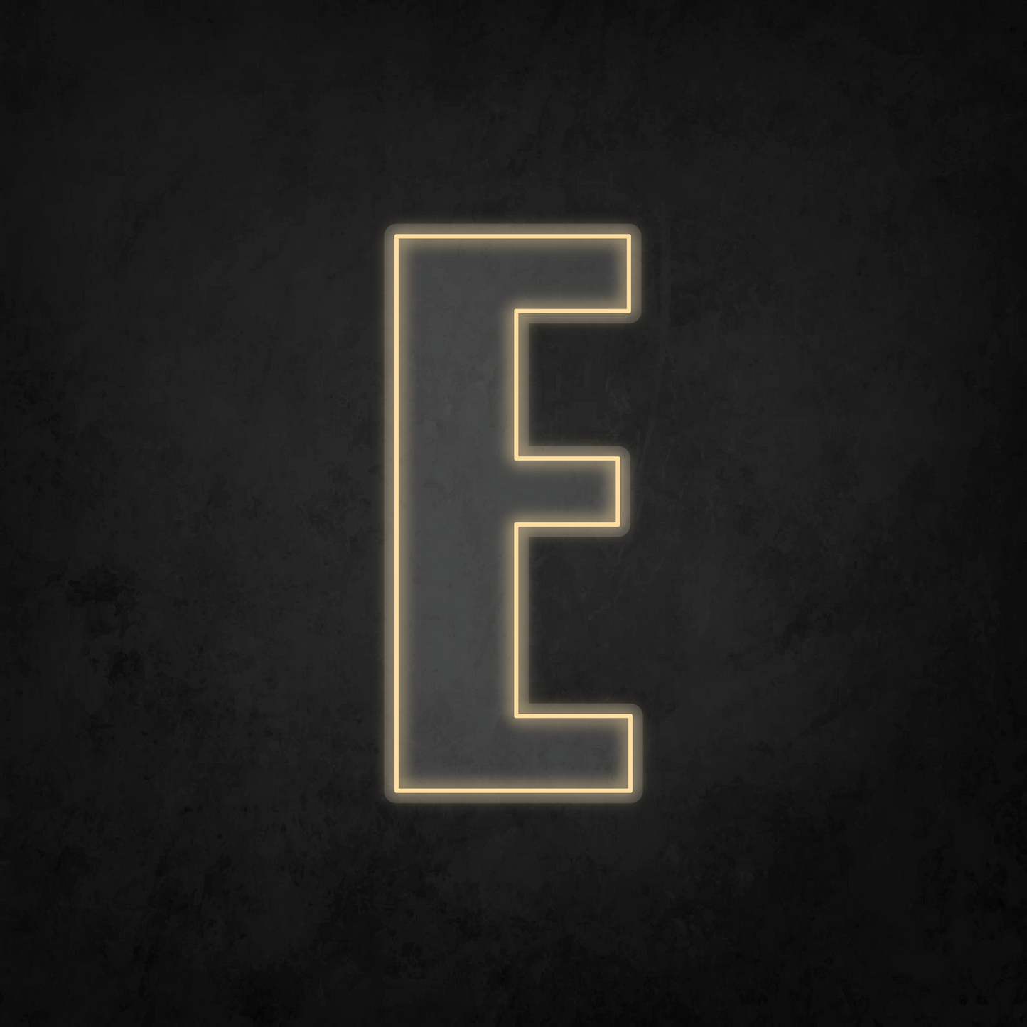 LED Neon Sign - Alphabet - E - XL Size