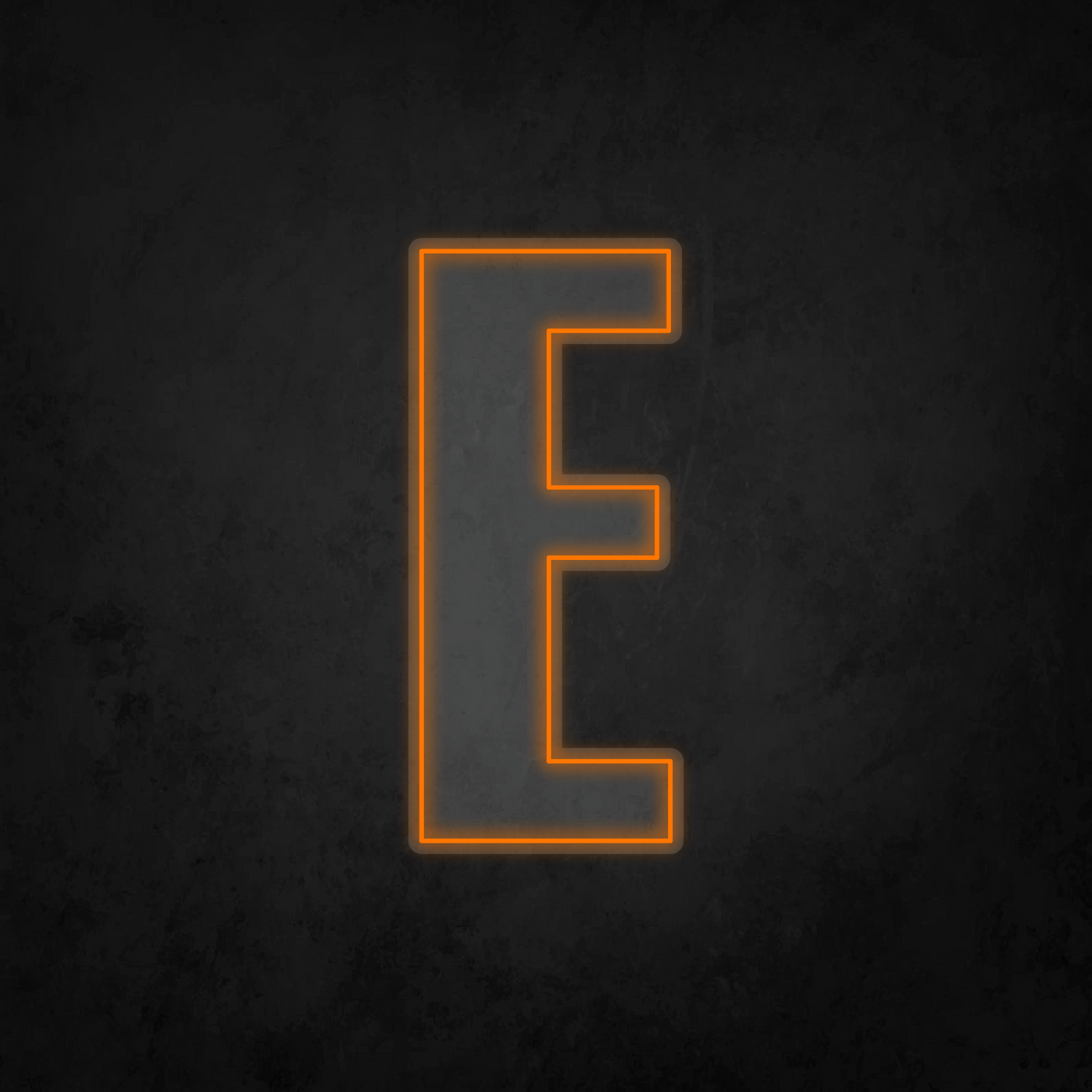 LED Neon Sign - Alphabet - E - XL Size