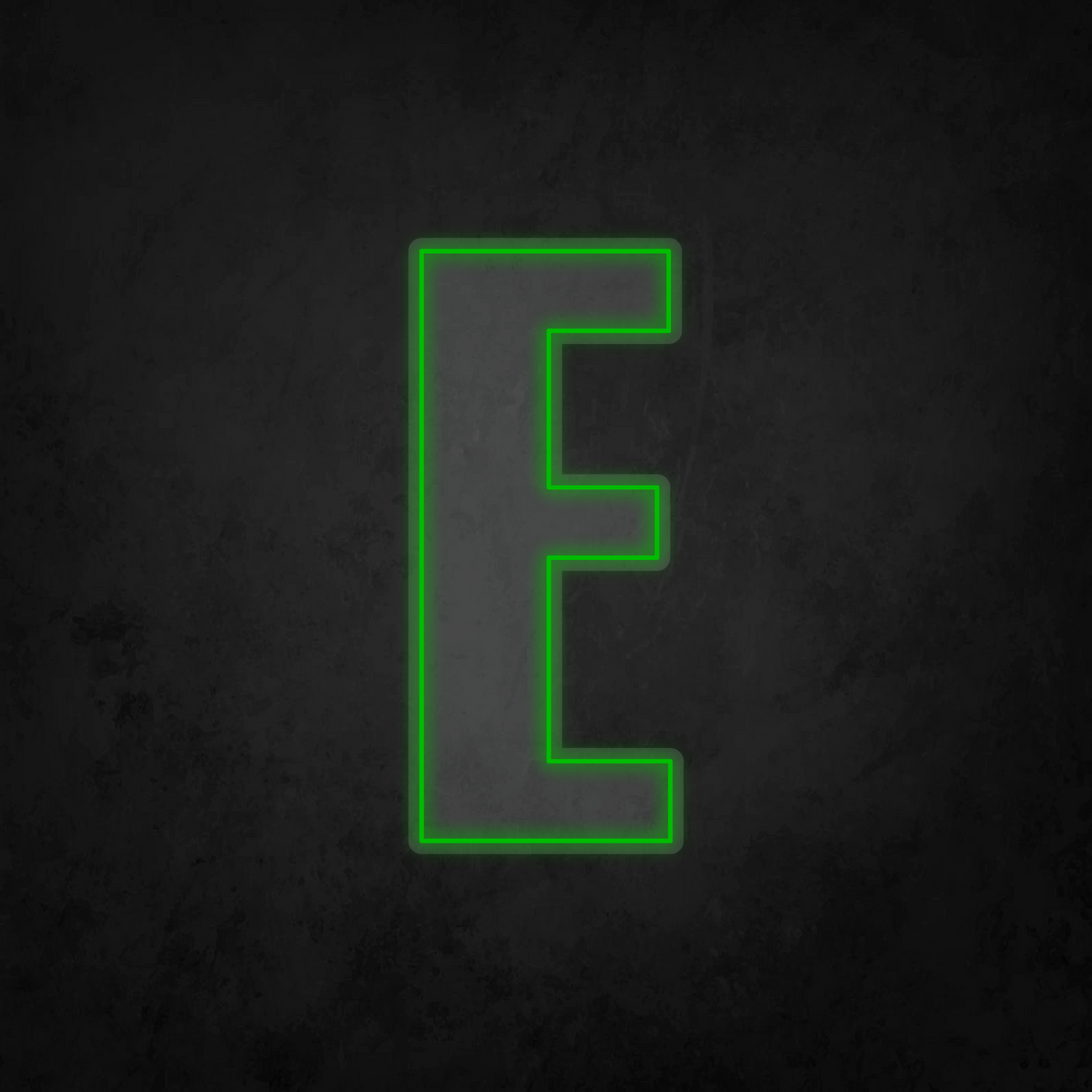 LED Neon Sign - Alphabet - E - XL Size