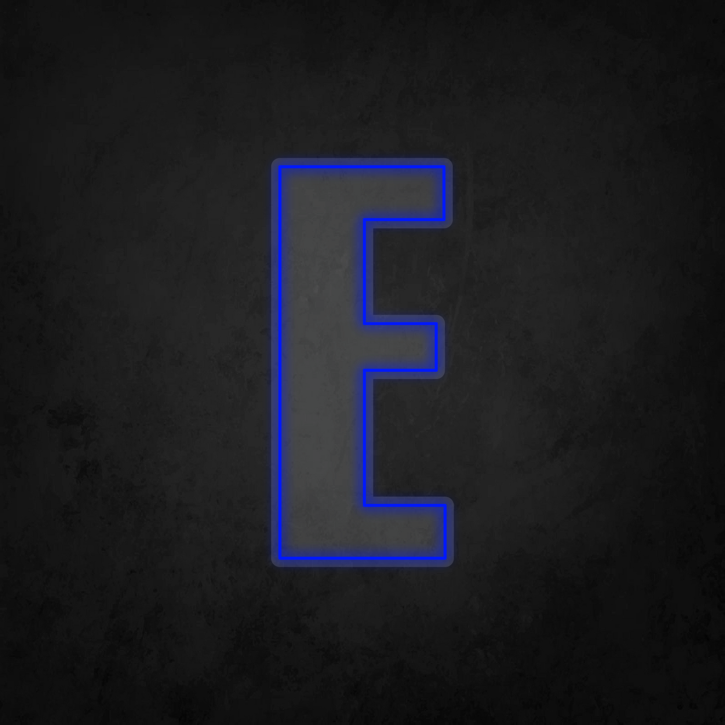 LED Neon Sign - Alphabet - E - XL Size