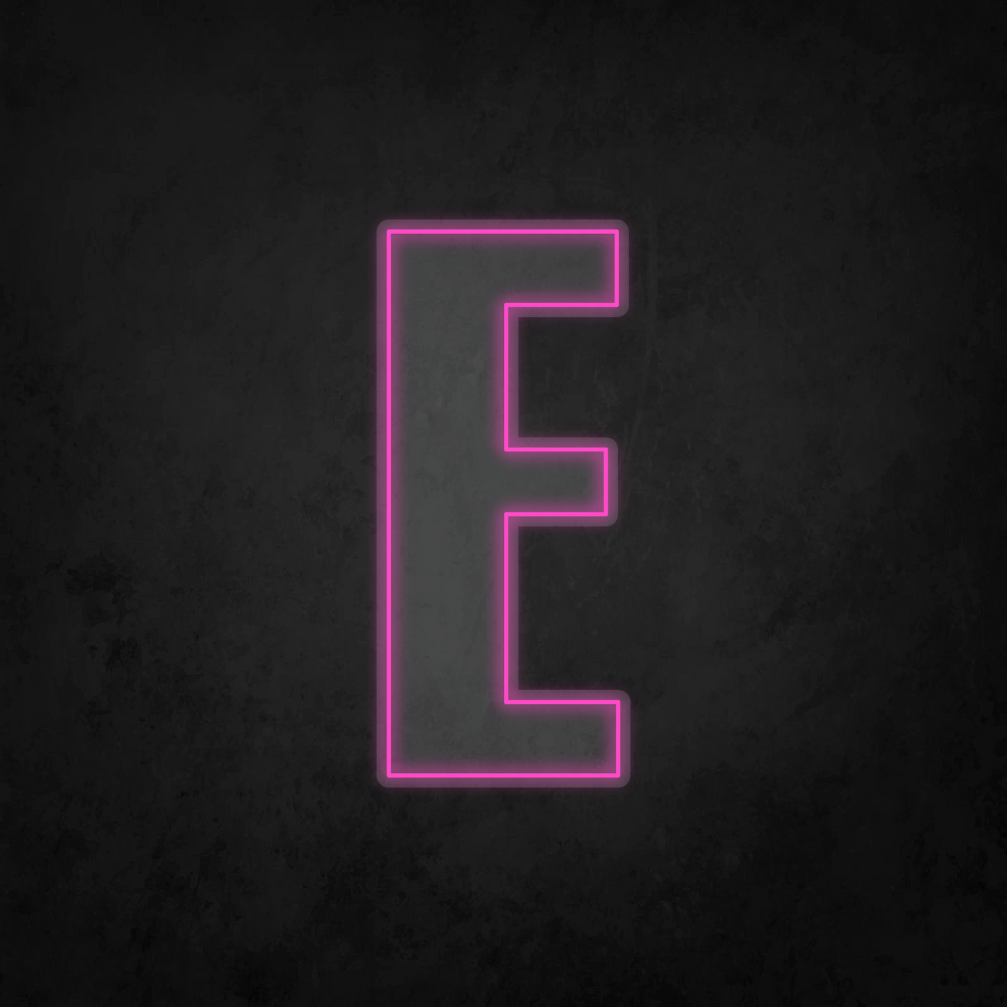 LED Neon Sign - Alphabet - E - XL Size