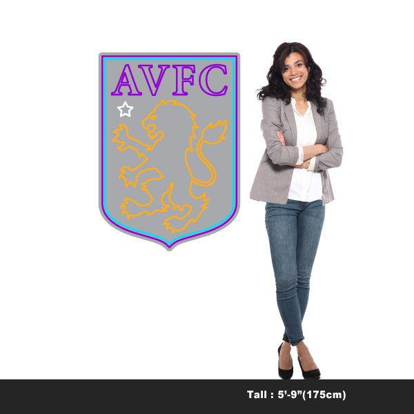 LED Neon Sign - Aston Villa FC X Large