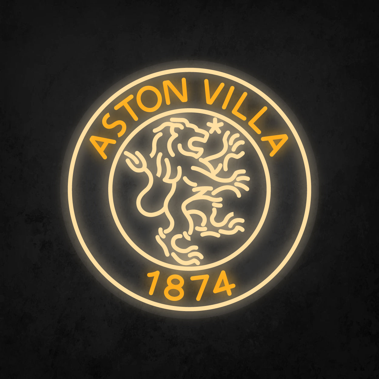 LED Neon Sign - Aston Villa F.C 2023