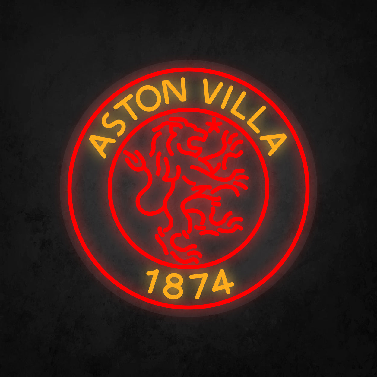 LED Neon Sign - Aston Villa F.C 2023
