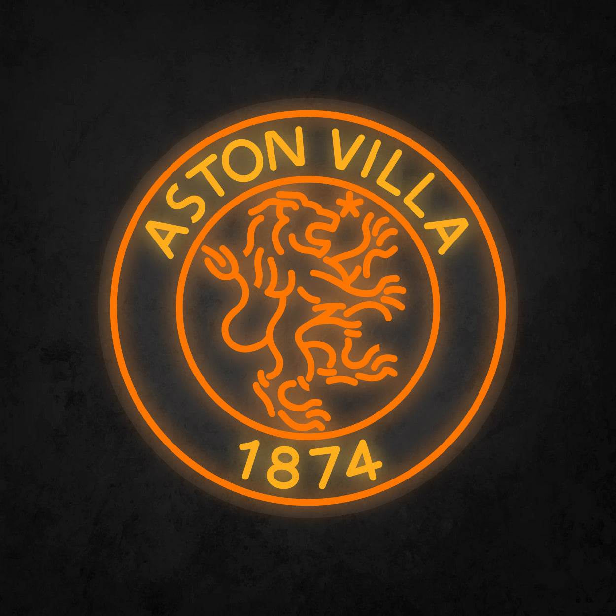 LED Neon Sign - Aston Villa F.C 2023