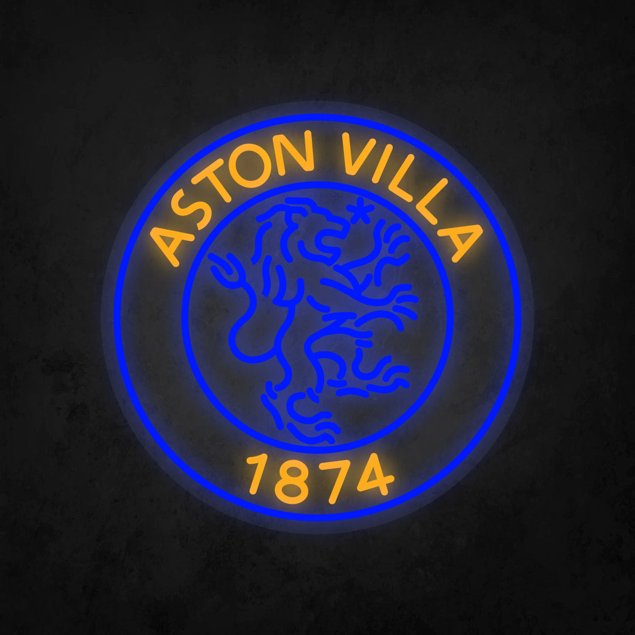 LED Neon Sign - Aston Villa F.C 2023