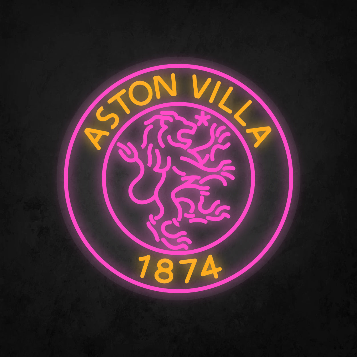 LED Neon Sign - Aston Villa F.C 2023