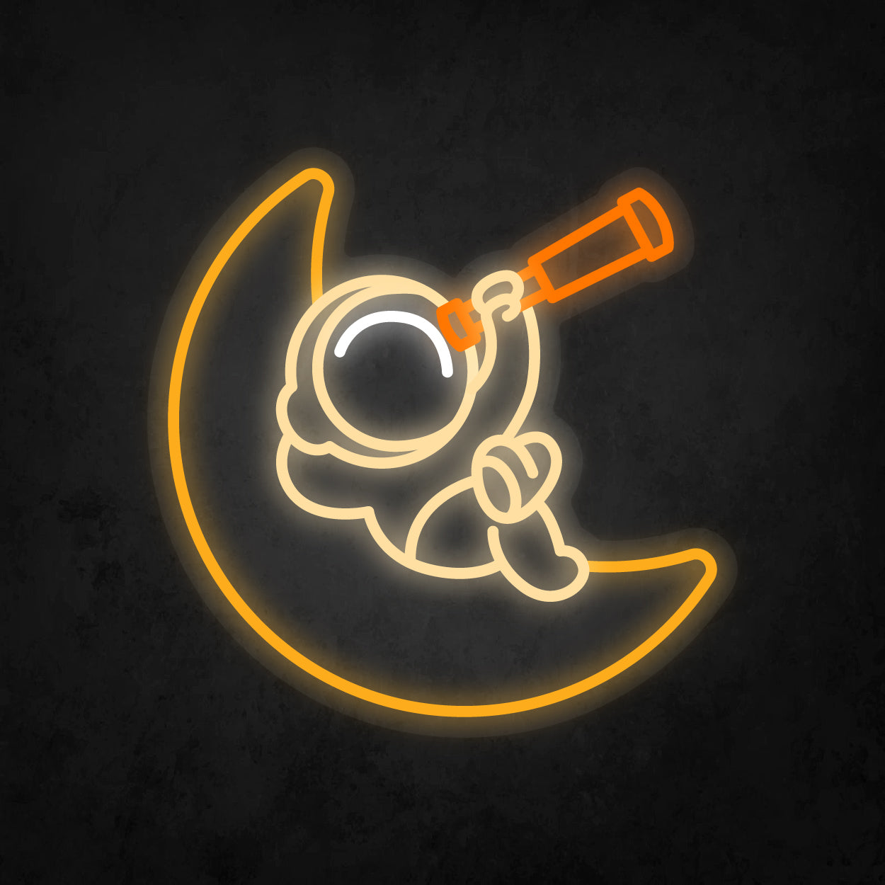 LED Neon Sign - Astronaut Relax on the Moon