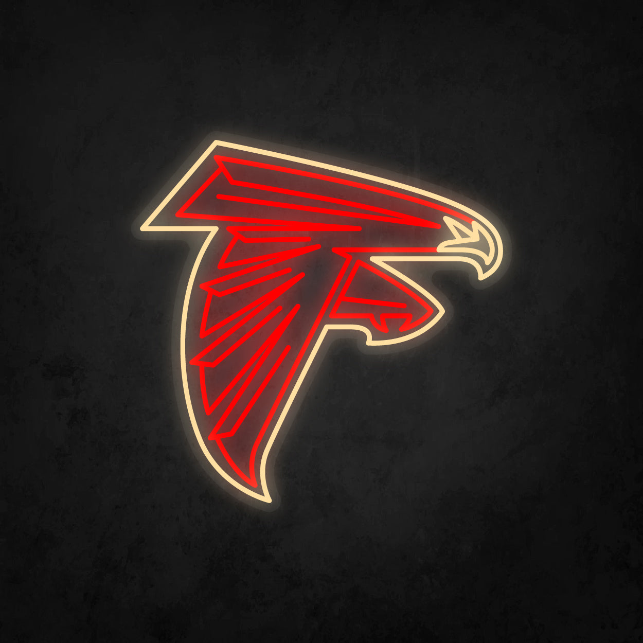 LED Neon Sign - Atlanta Falcons Large