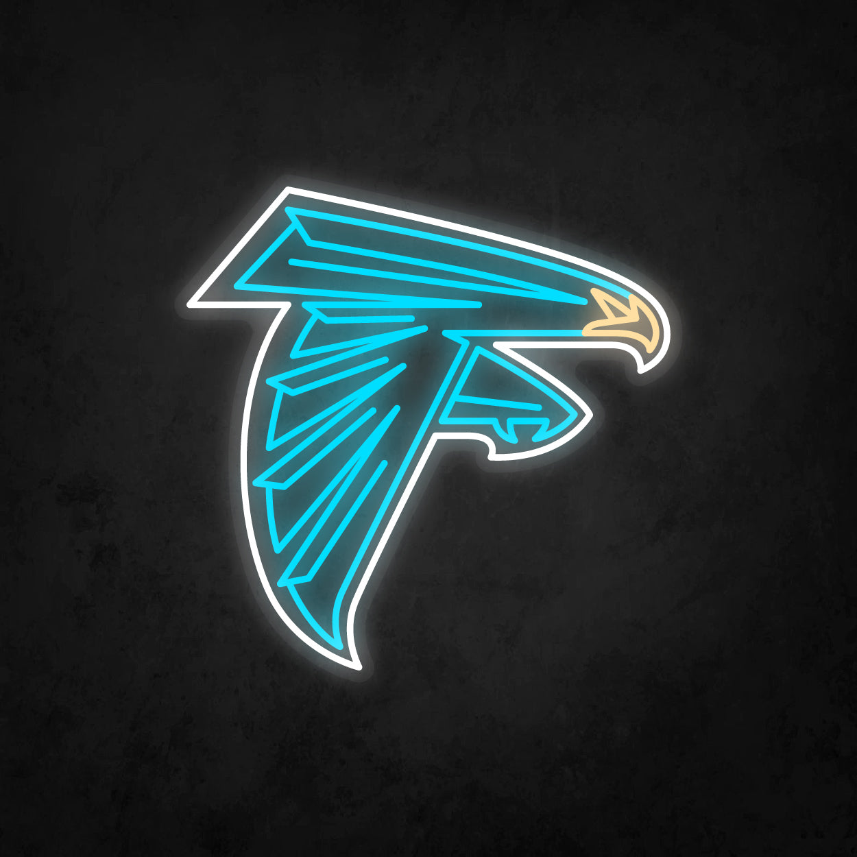 LED Neon Sign - Atlanta Falcons Large