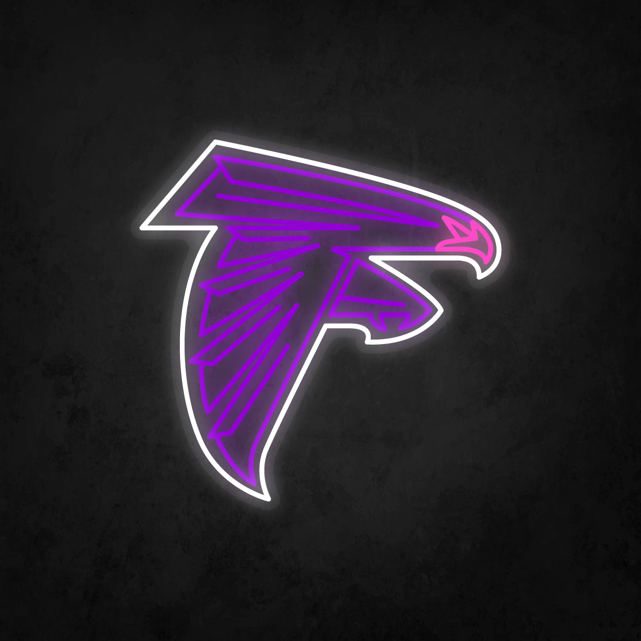 LED Neon Sign - Atlanta Falcons Large