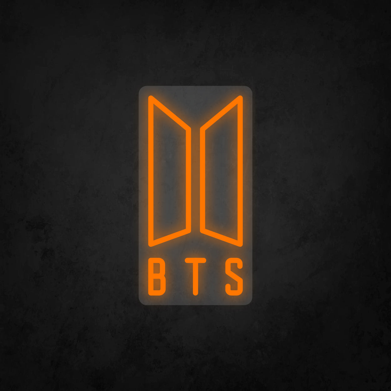 LED Neon Sign - BTS Logo