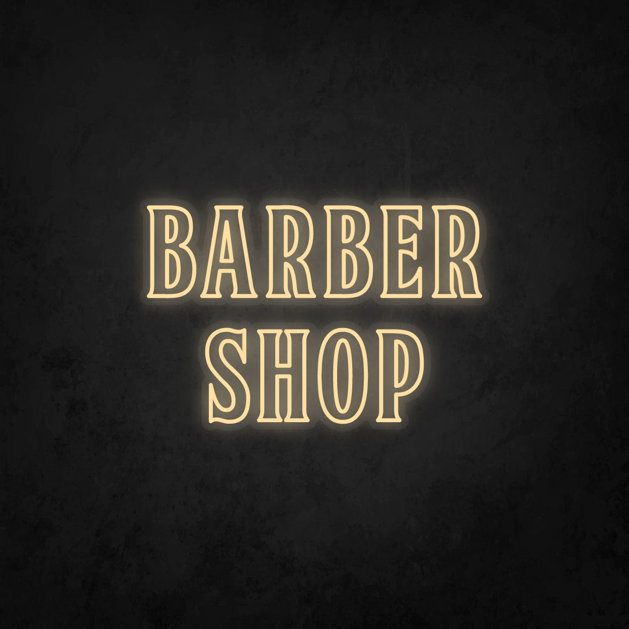 LED Neon Sign - Barber Shop