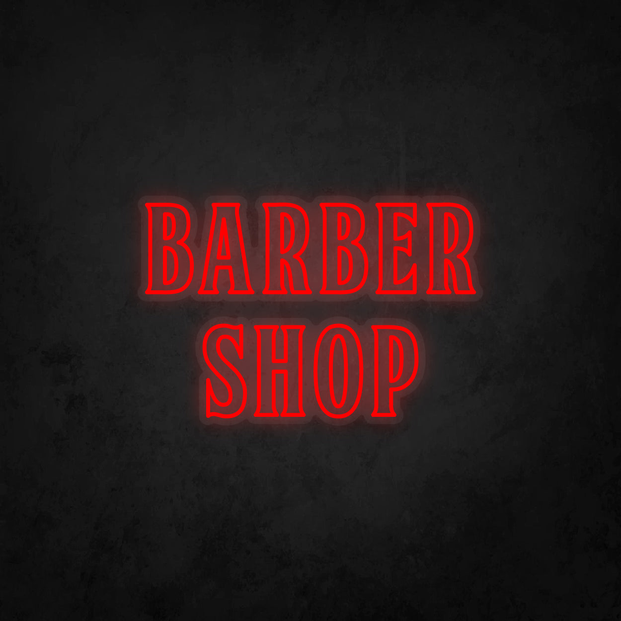 LED Neon Sign - Barber Shop