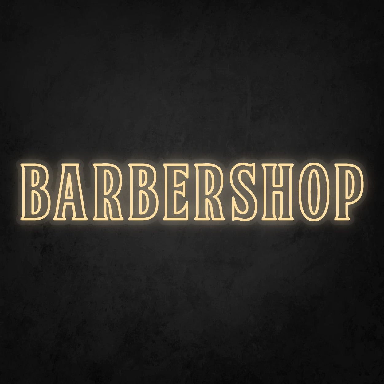 LED Neon Sign - Barbershop