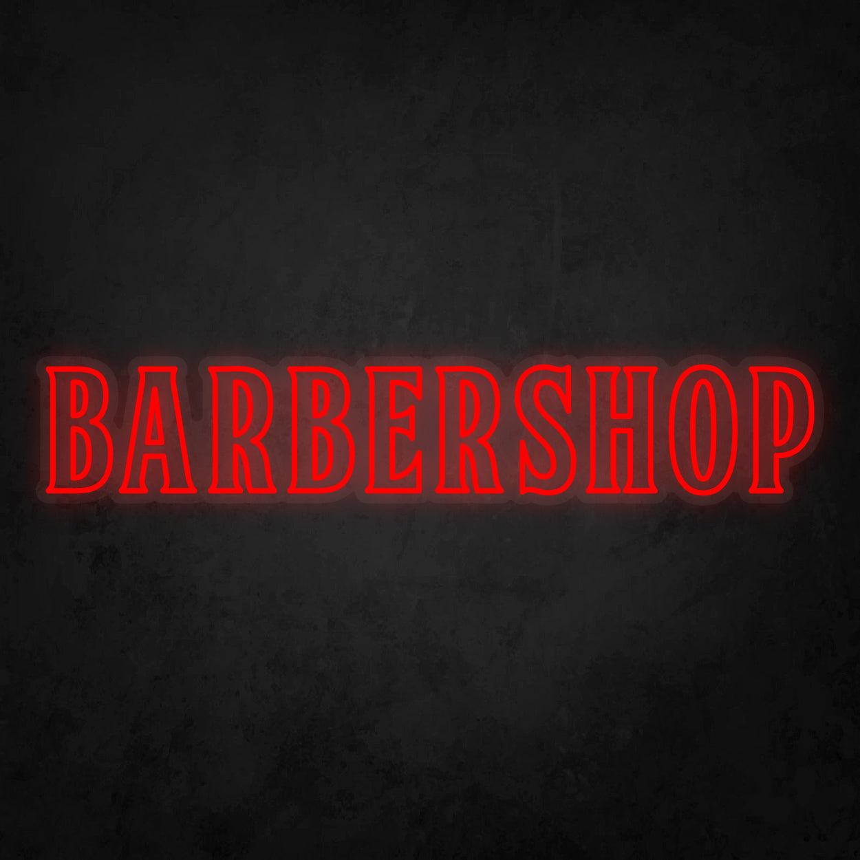 LED Neon Sign - Barbershop