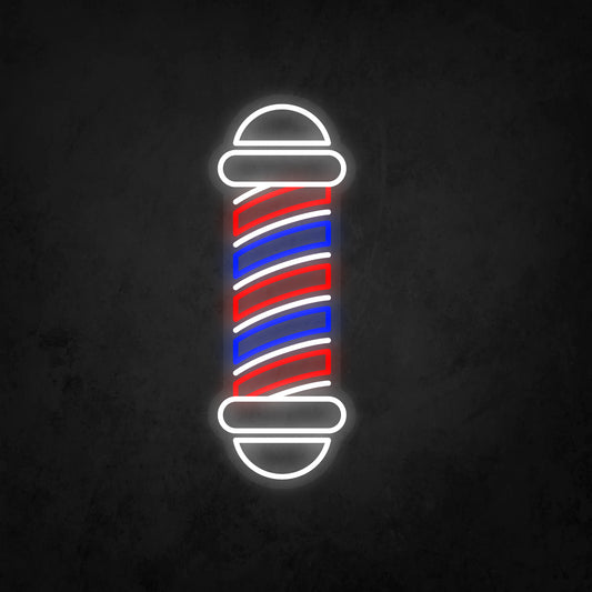 LED Neon Sign - Barbershop Sign