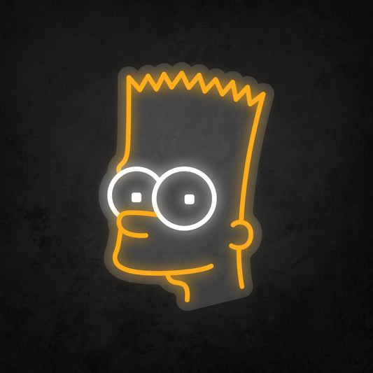 LED Neon Sign - Bart Simpson