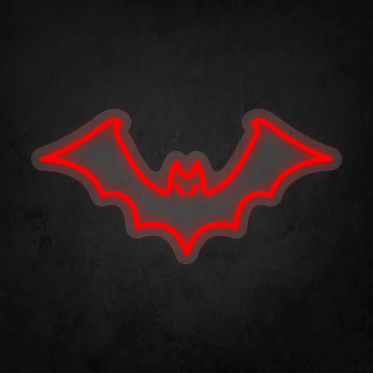 LED Neon Sign - Bat - Large