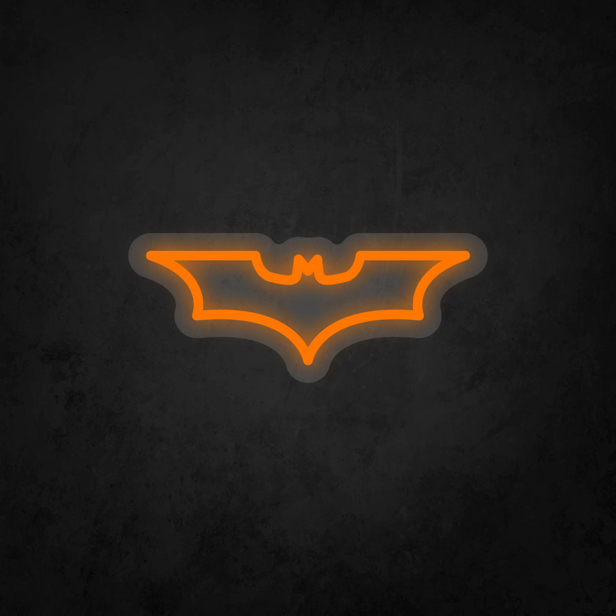 LED Neon Sign - Batman Dark Knight Emblem - Small