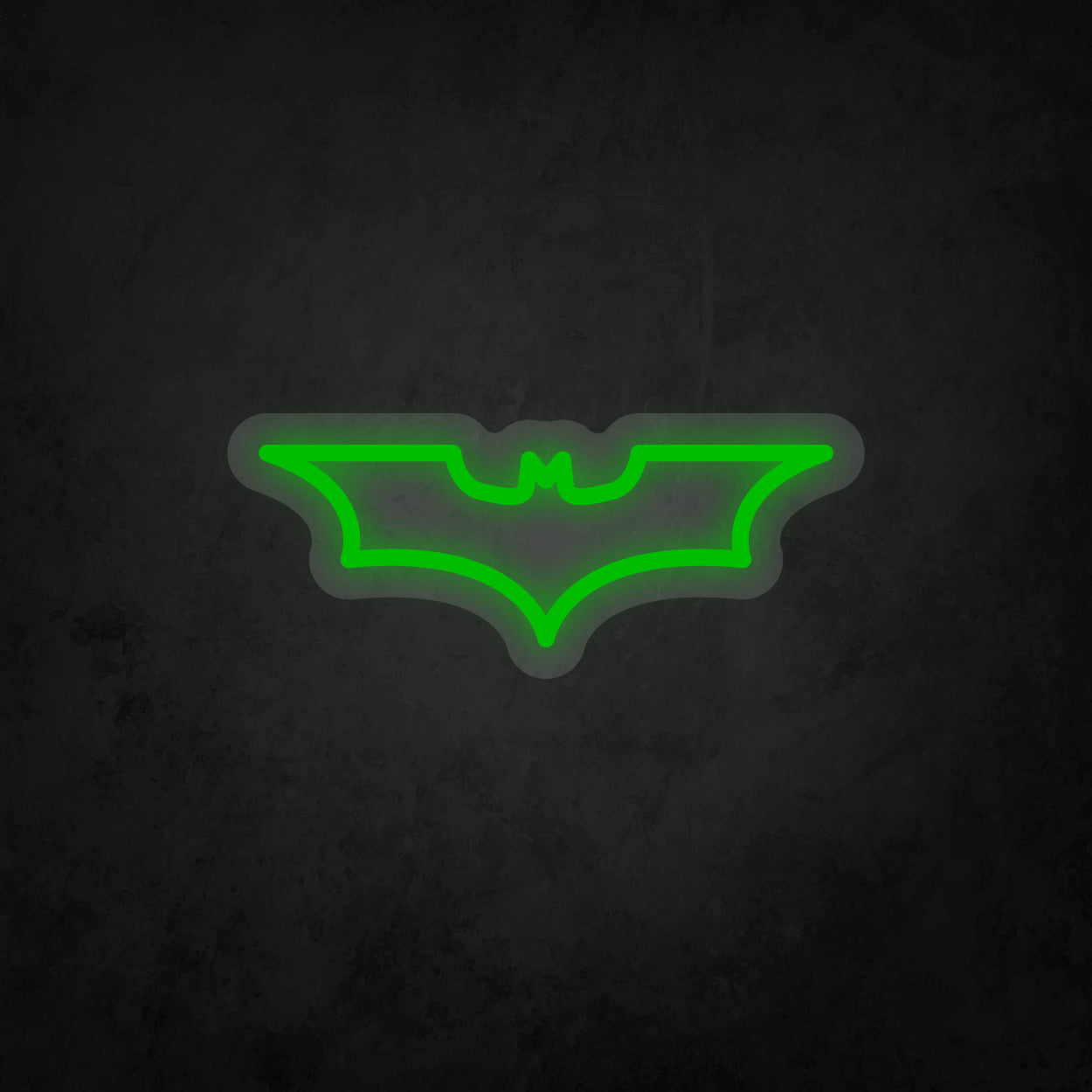 LED Neon Sign - Batman Dark Knight Emblem - Small