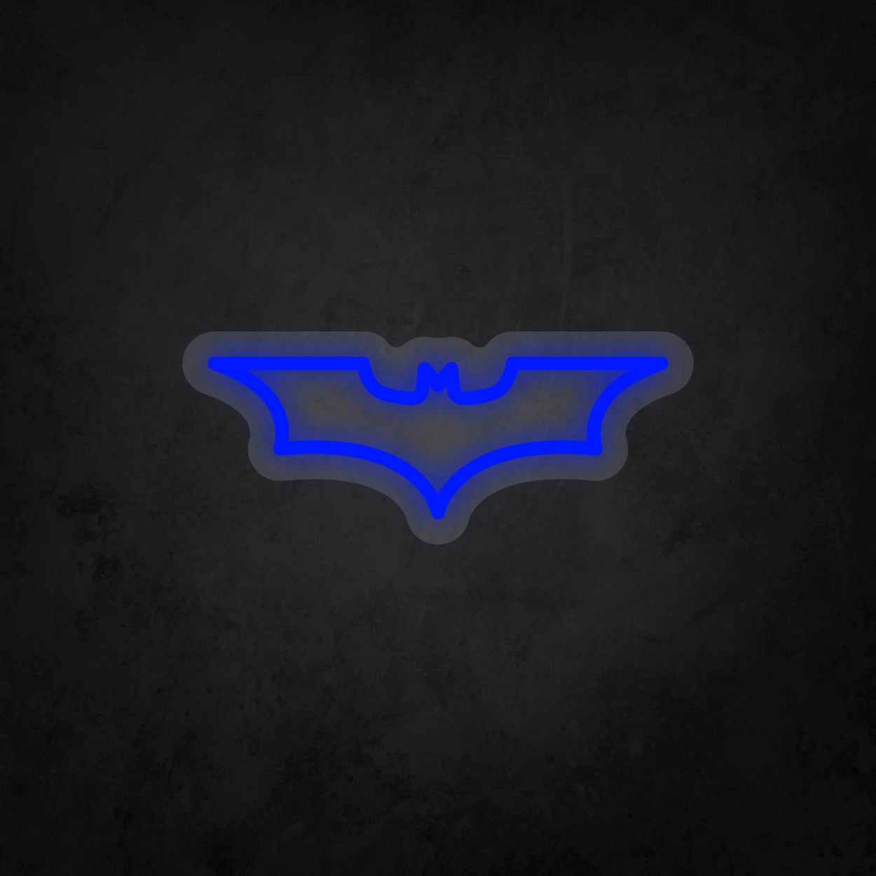 LED Neon Sign - Batman Dark Knight Emblem - Small