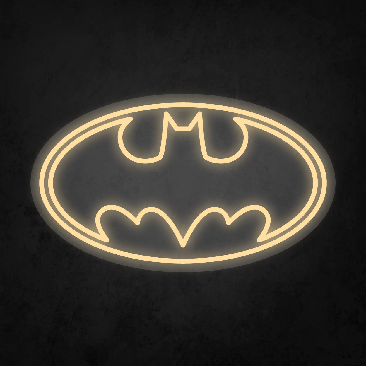 LED Neon Sign - Batman Emblem
