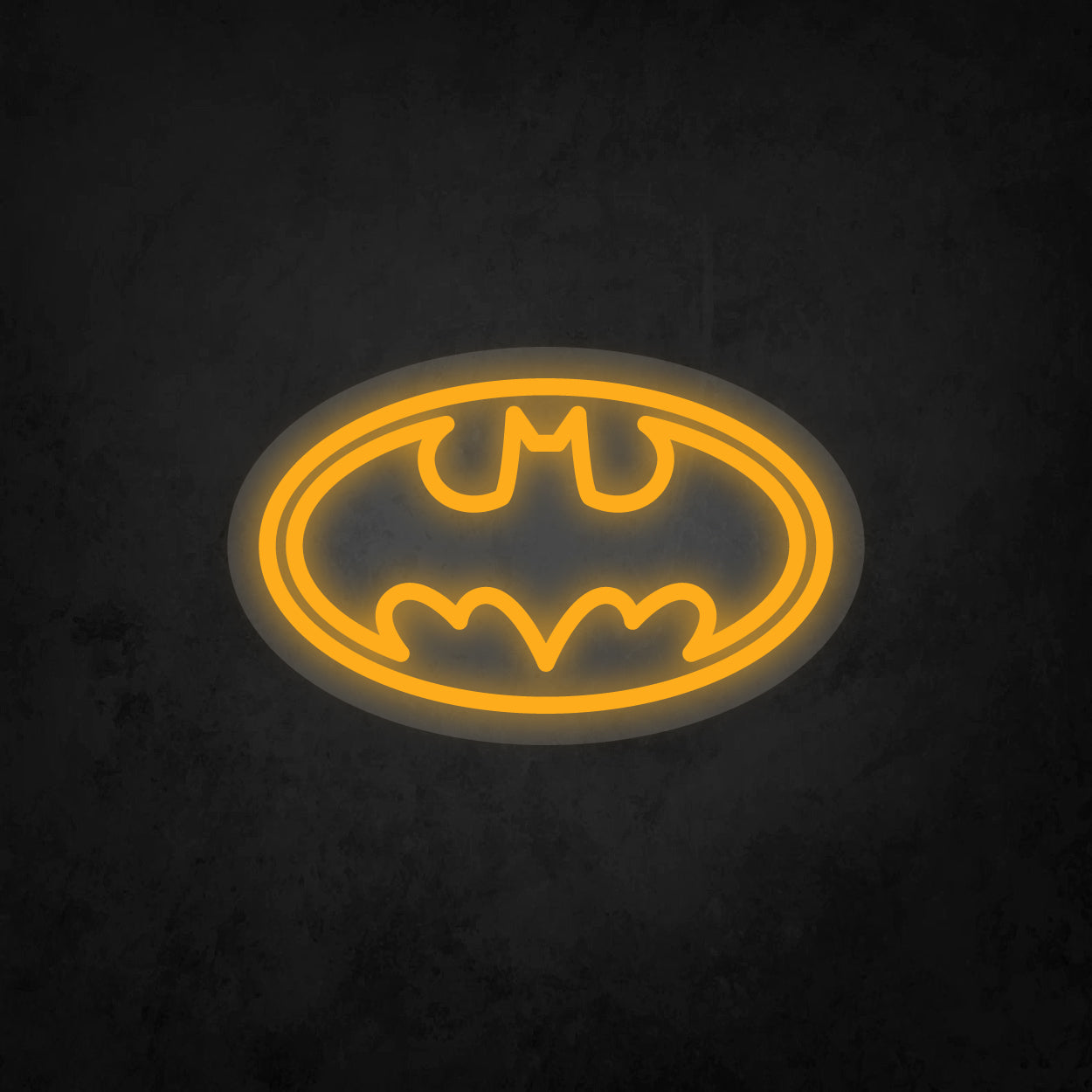LED Neon Sign - Batman Emblem - Small