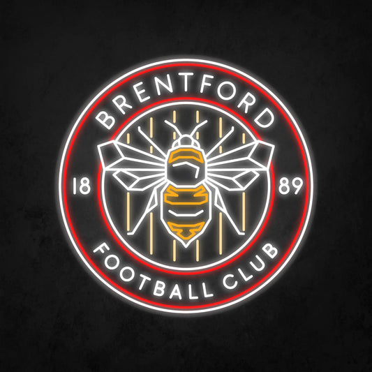 LED Neon Sign - Brentford X Large