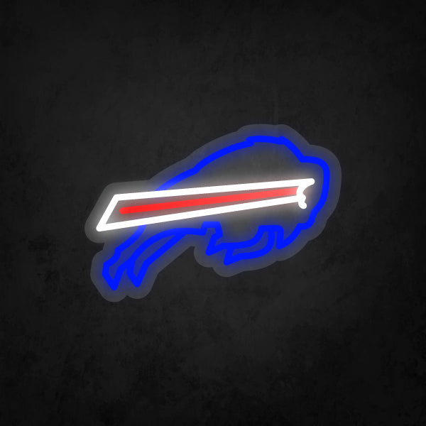 LED Neon Sign - Buffalo Bills - Small