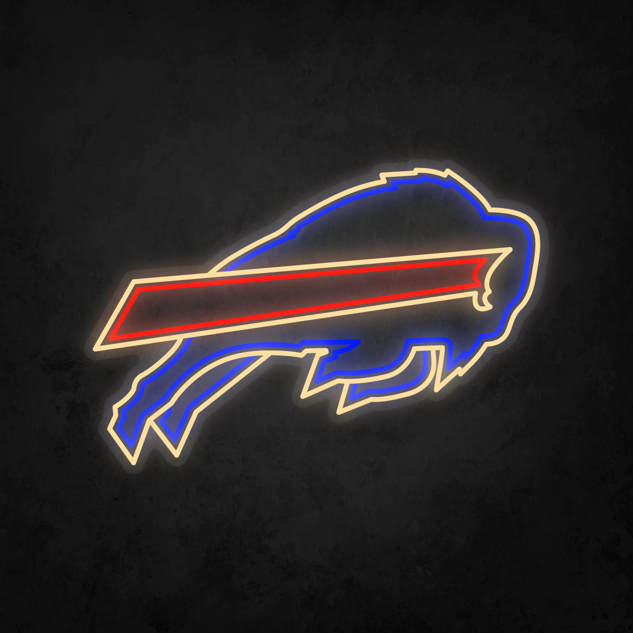 LED Neon Sign - Buffalo Bills Large