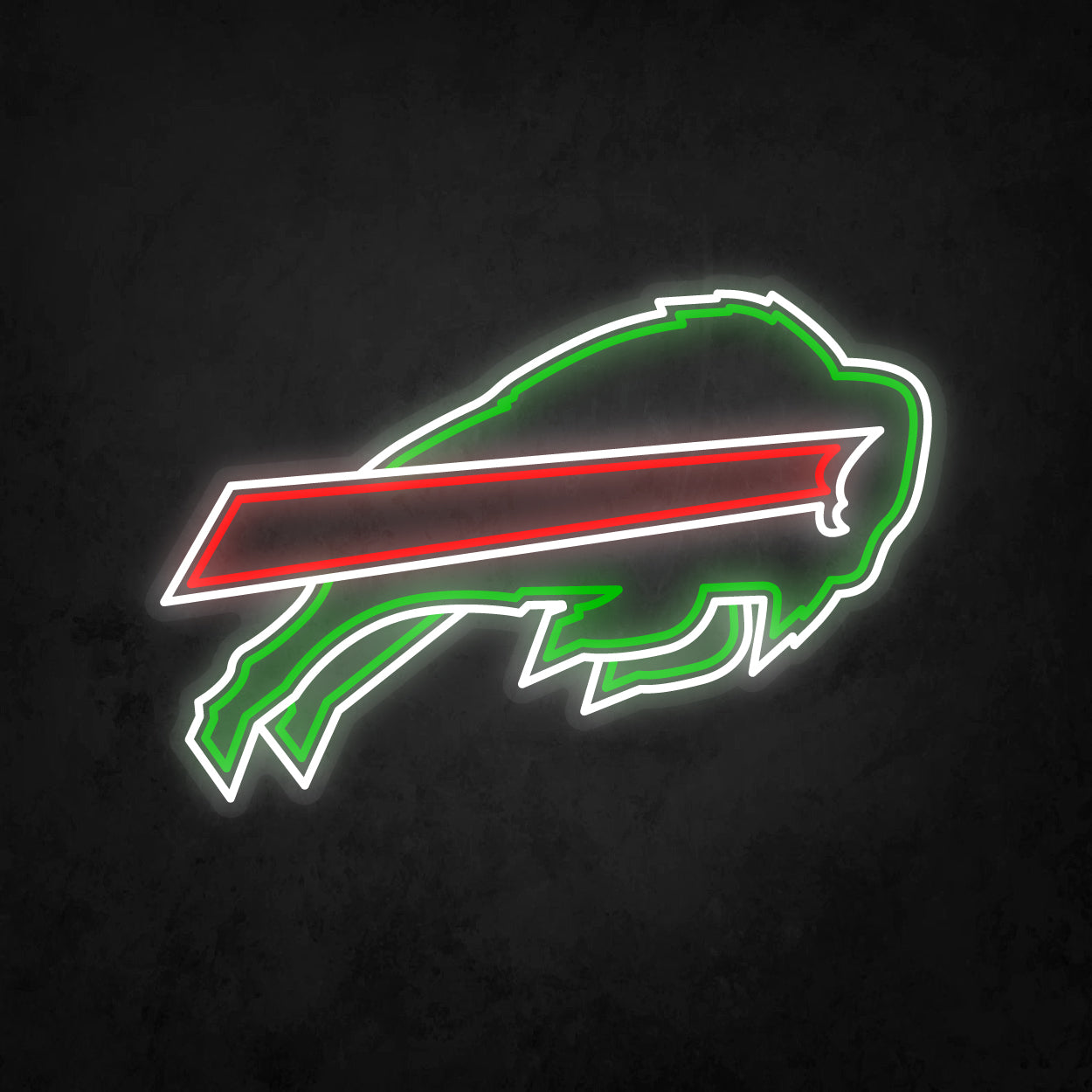 LED Neon Sign - Buffalo Bills Large