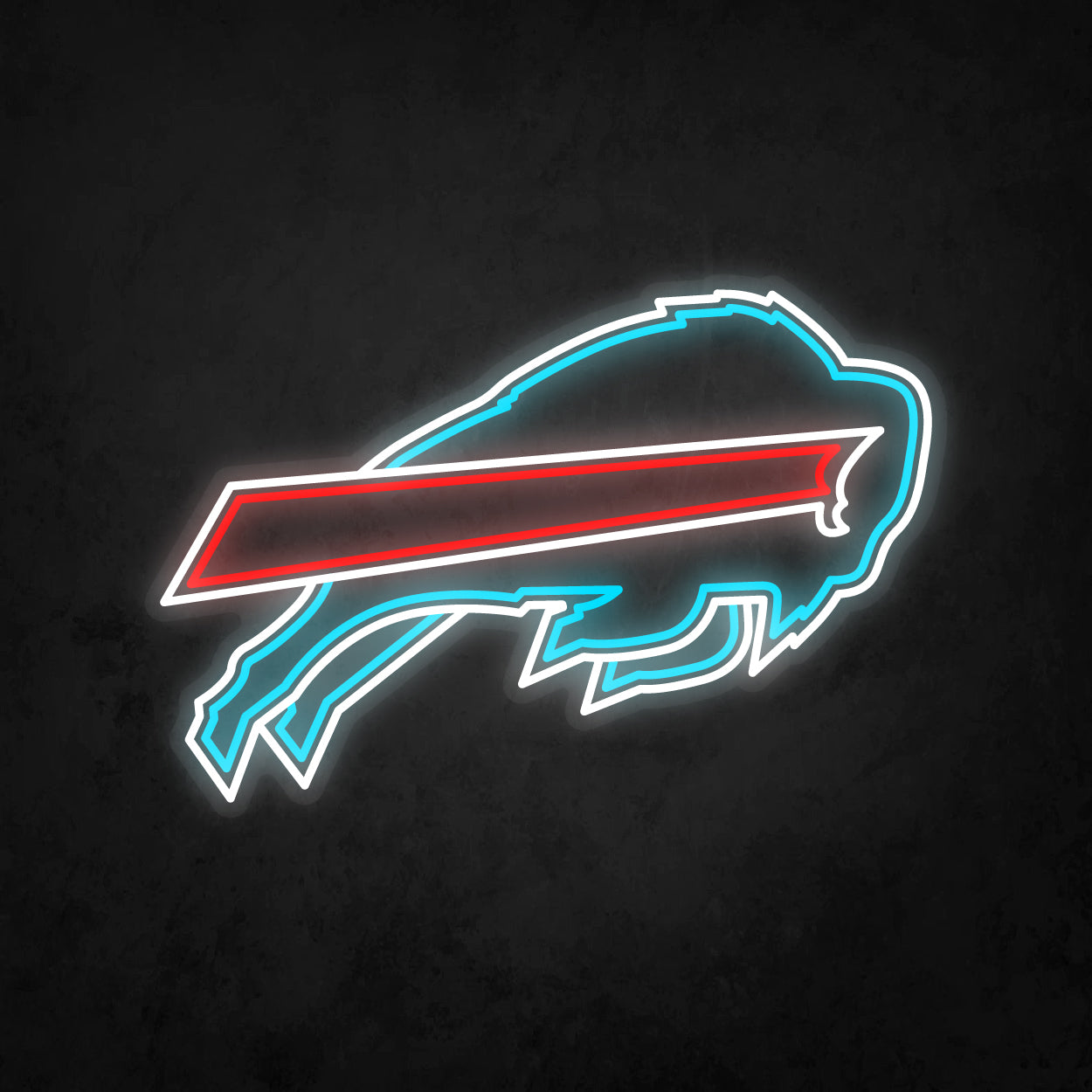 LED Neon Sign - Buffalo Bills Large