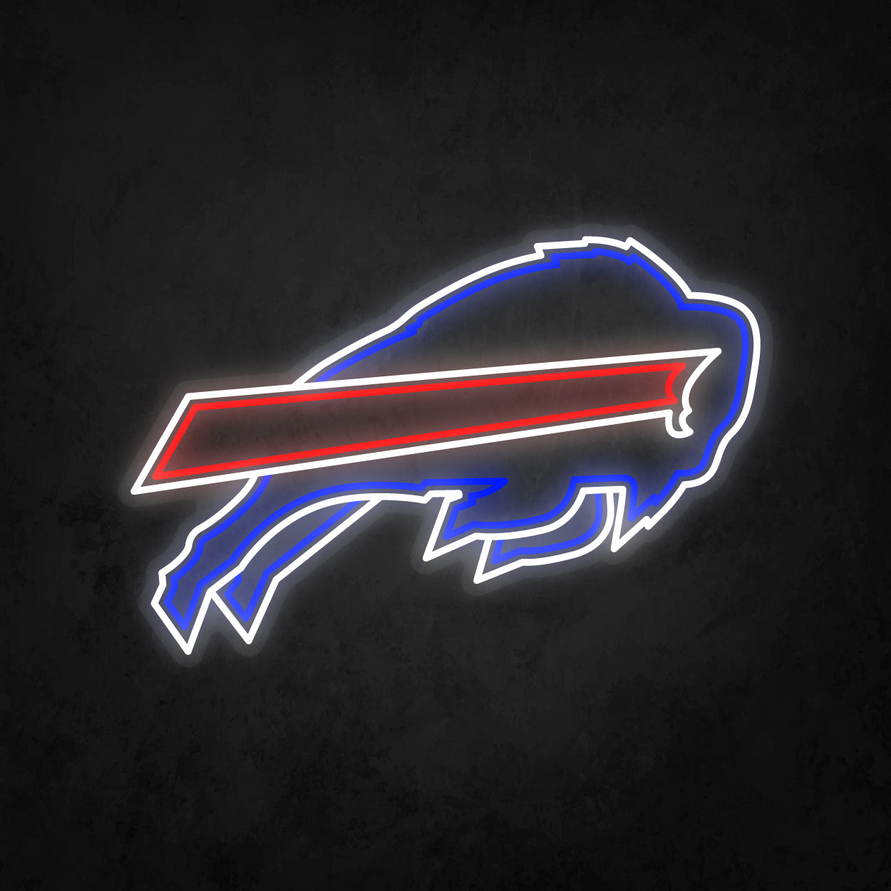 LED Neon Sign - Buffalo Bills Large