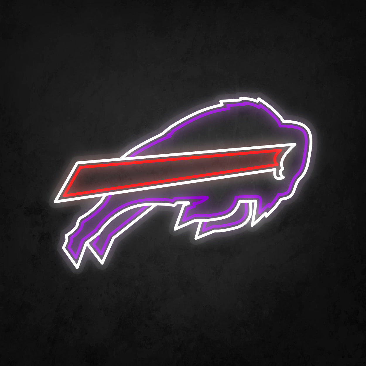 LED Neon Sign - Buffalo Bills Large