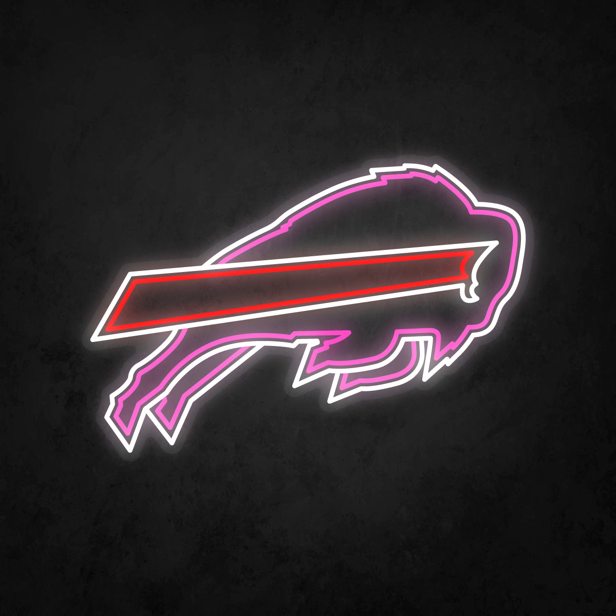 LED Neon Sign - Buffalo Bills Large