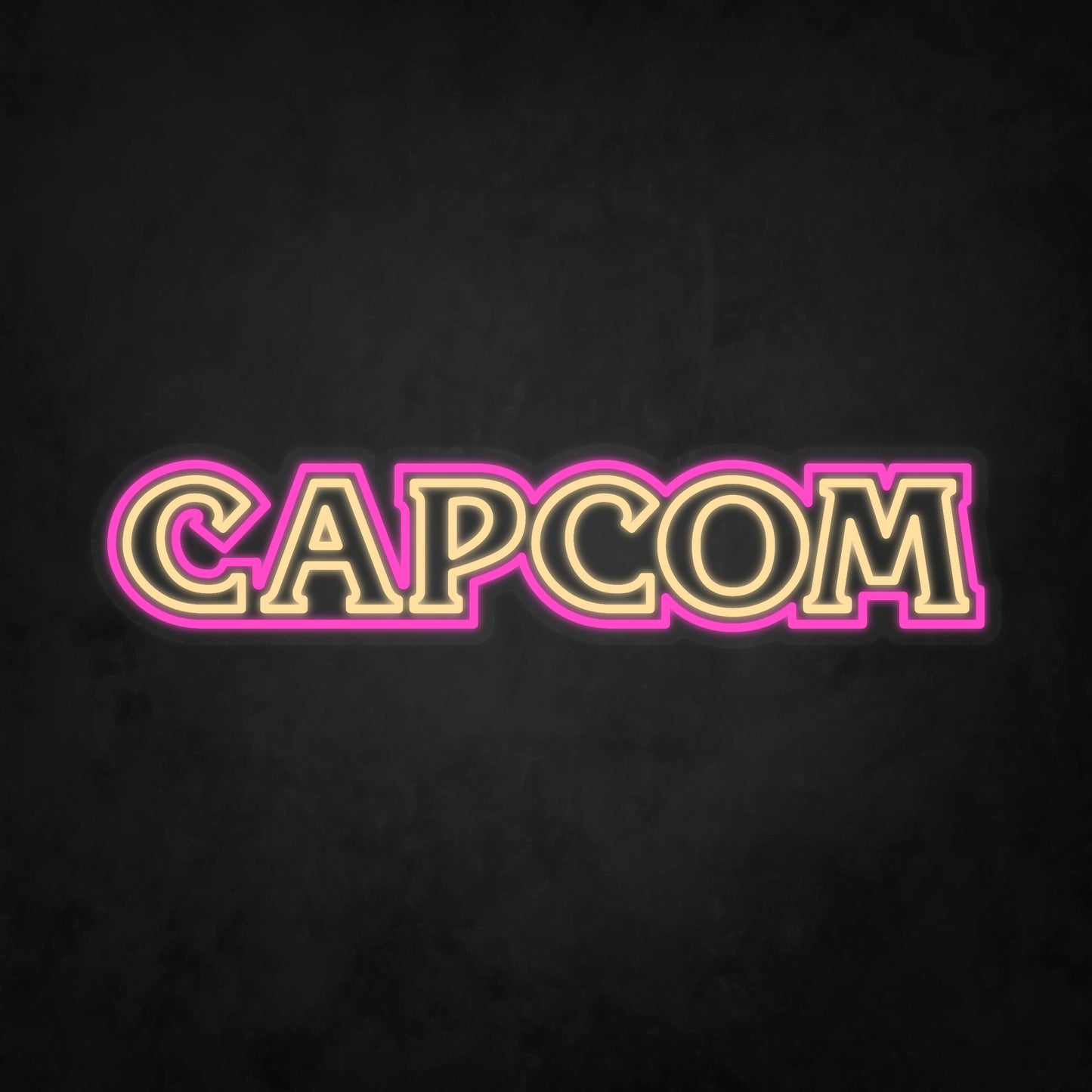 LED Neon Sign - Capcom Logo