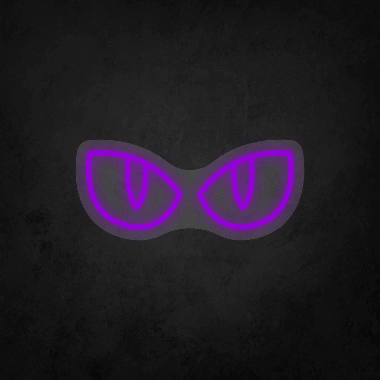 LED Neon Sign - Cat Eyes Staring