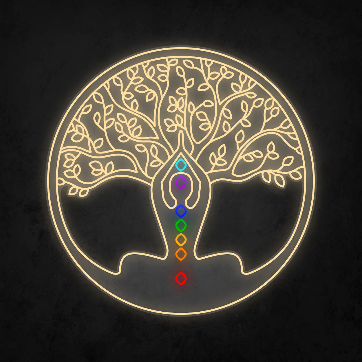 LED Neon Sign - Chakra