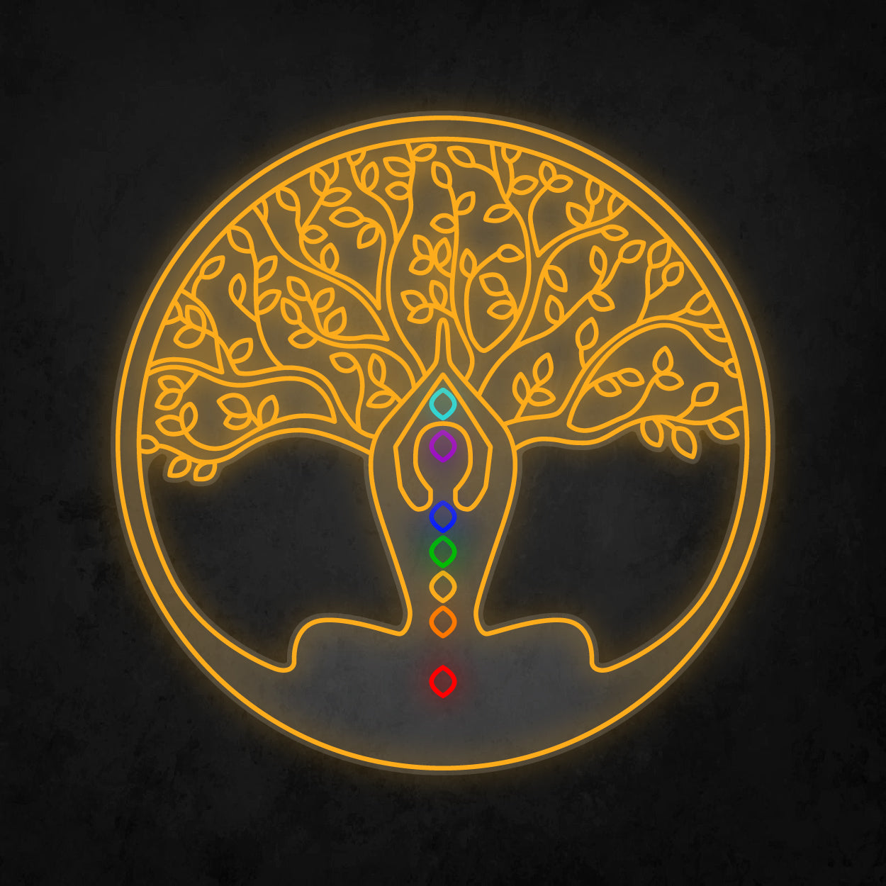 LED Neon Sign - Chakra