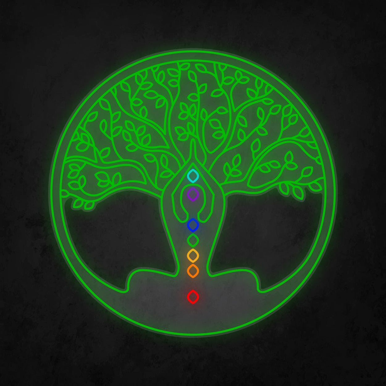 LED Neon Sign - Chakra